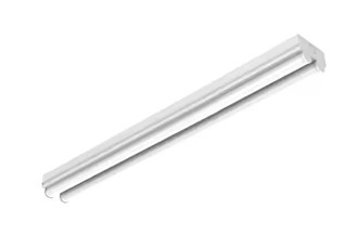 8 ft. 2-Light Linear White Integrated LED Garage Strip Light with 8913 Lumens, 4000K